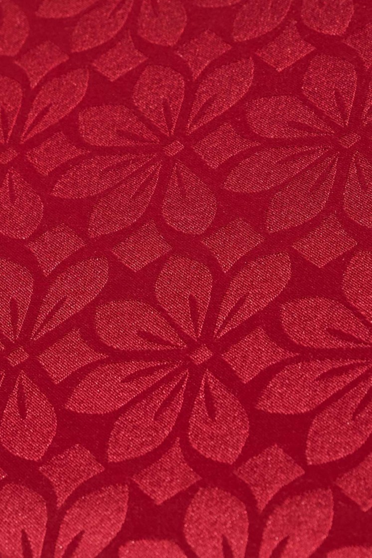 Lotus - Nappe en Damassé motif fleurs