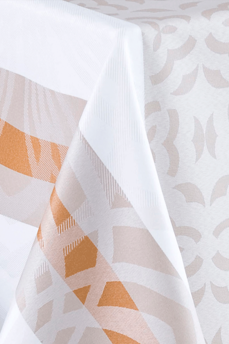 Vali - Nappe en Jacquard déperlante 160x160 cm
