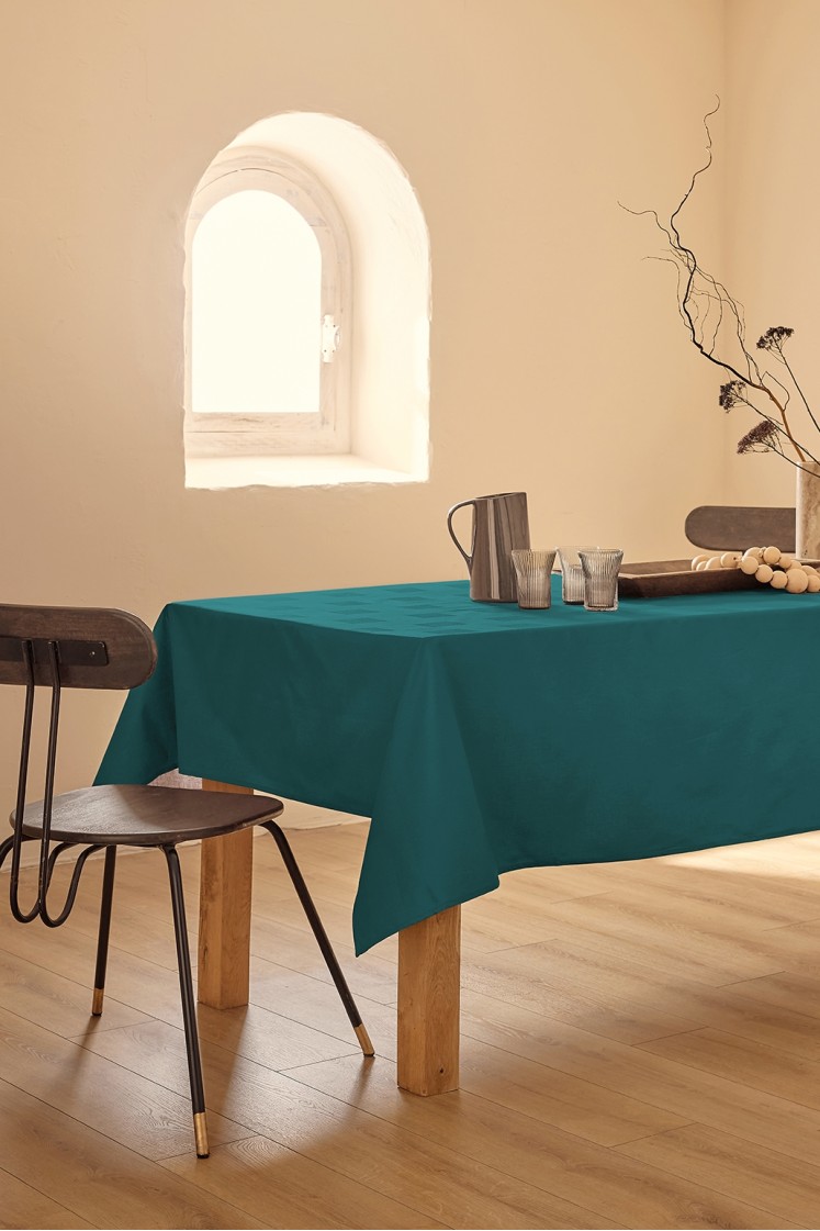 Mini tactile - Nappe en damassé déperlante