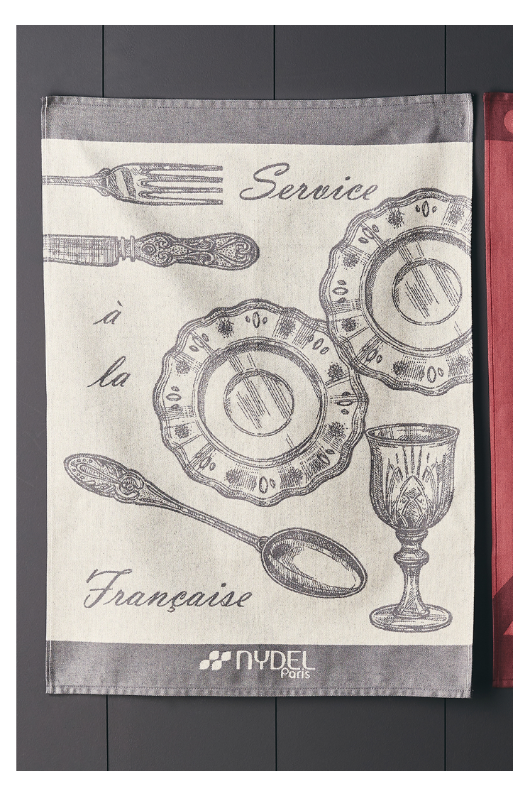 Lot de 2 Torchons Jacquard - Intemporelles